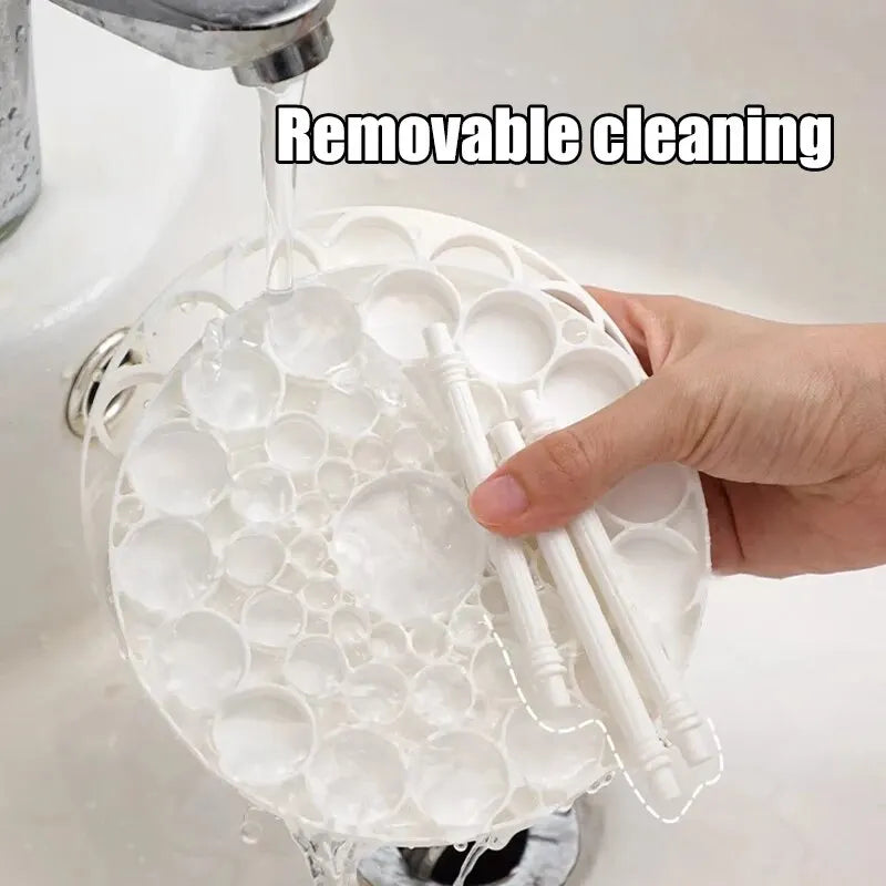 Cosmetics Makeup Brush Storage Rack Desktop Oraganizer Lipstick Makeup Brush Holder Dressing Table Sorting Storage Box