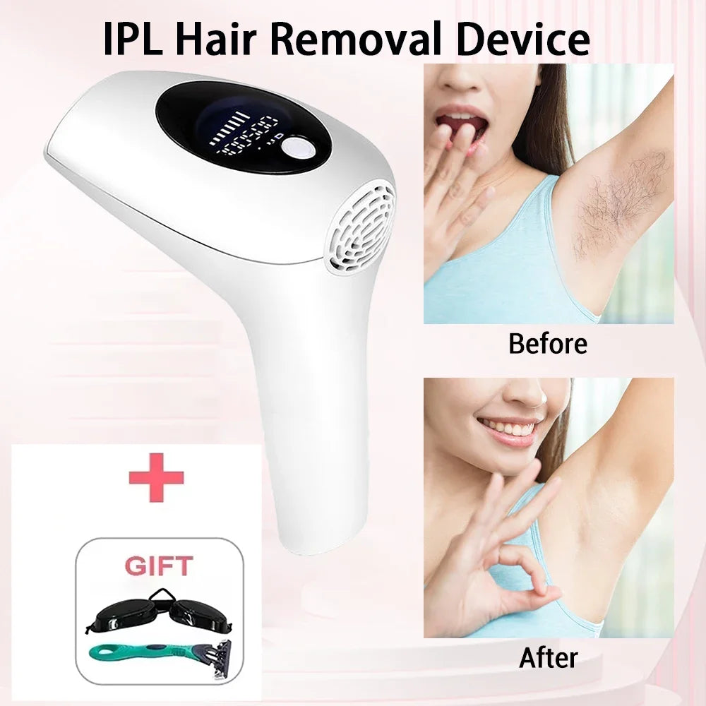 Whole Body Professional Permanent Hair Removal Laser Depilator IPL for Home Use Personal Care Device