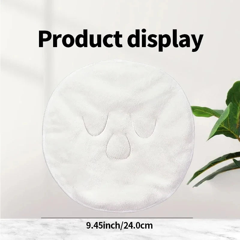 Hot Compress Cotton Towel Skin Care Mask Steamed Wet Compress Face Towel Opens Skin Pore Clean Compress Beauty Facial Care Tools