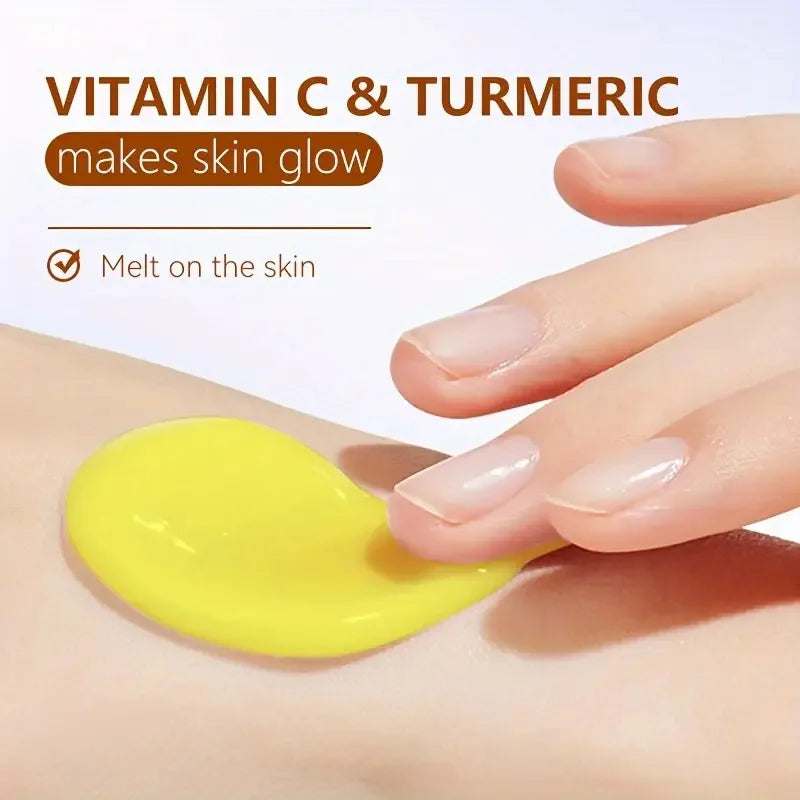 Turmeric Vitamin C Face Cream – Anti-Aging, Anti-Wrinkle, Collagen & Hyaluronic Acid Moisturizer for Skin Care – 50g