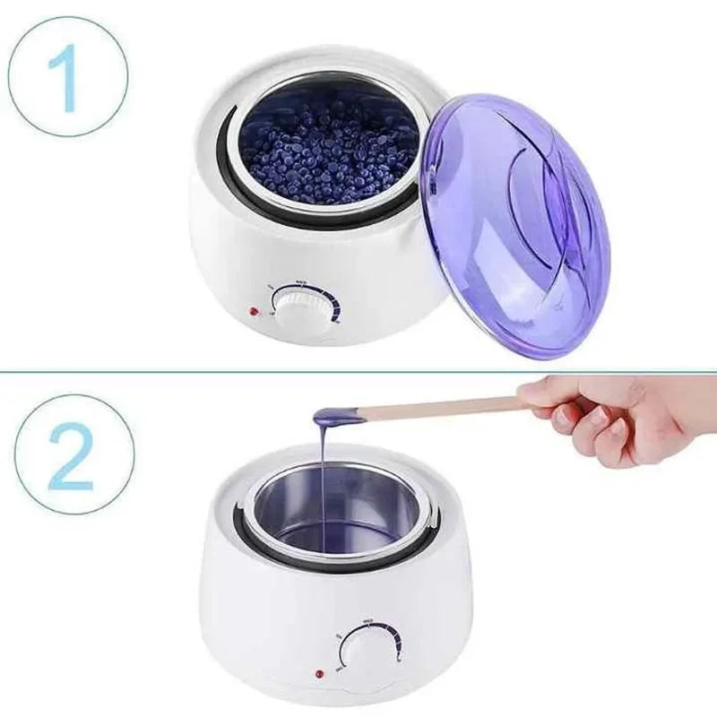 Professional Smart Hair Removal Wax Melting Machine for Hand Foot Body Spa Wax Paraffin Heater Personal Care Device