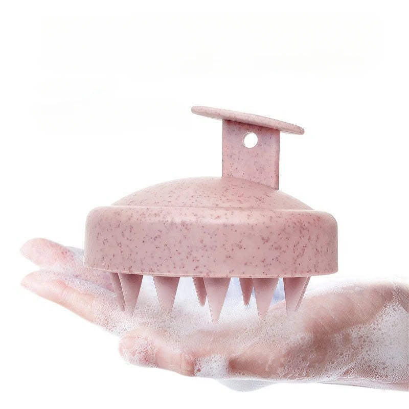 Silicone Head Scalp Massager Brush Comb Hair Shampoo Washing Comb Body Massage Bath Shower Brush Hair Care Tool