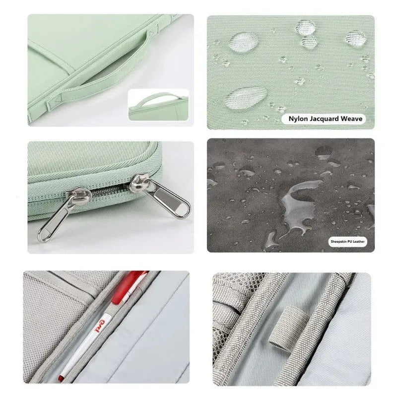 Elegant Tablet Sleeve Bag Case for Lenovo Tab P12 M11 M10 Plus 3rd Gen M10 HD Shockproof Protective Pouch Cover