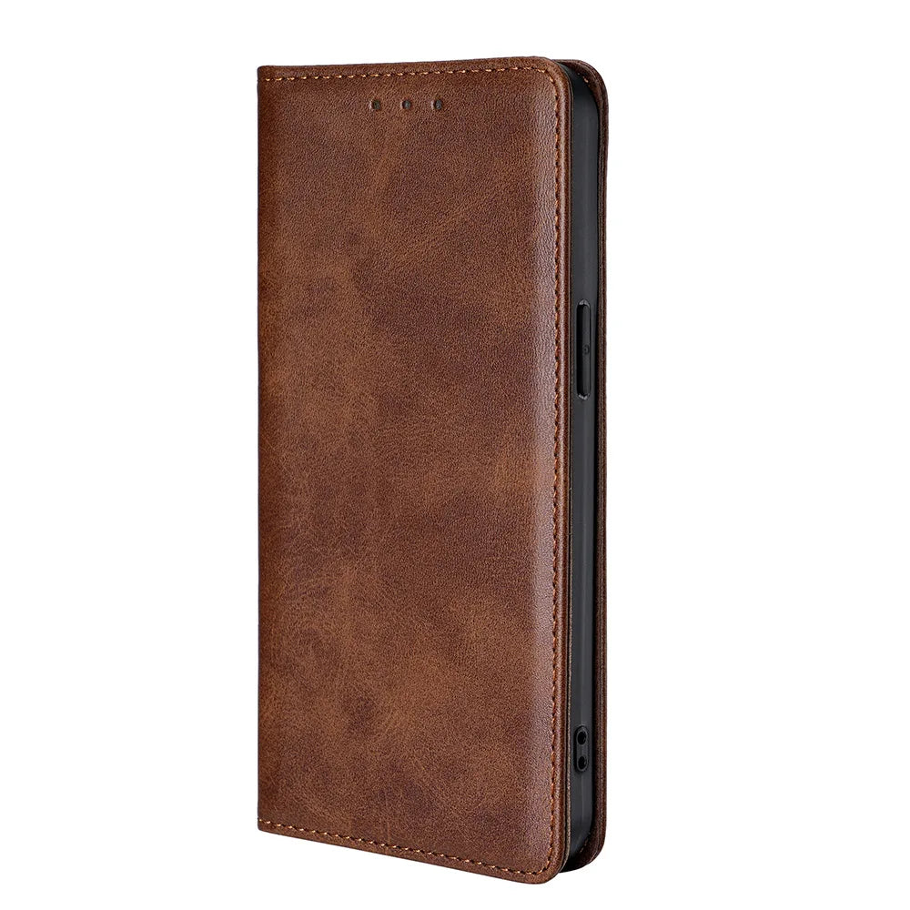 Deluxe Leather Wallet Phone Case for Huawei Pura 70 Ultra P60 P50E P50 P40 Pro Plus P30 Lite Multiple Card Slots Stand Function Protective Cover