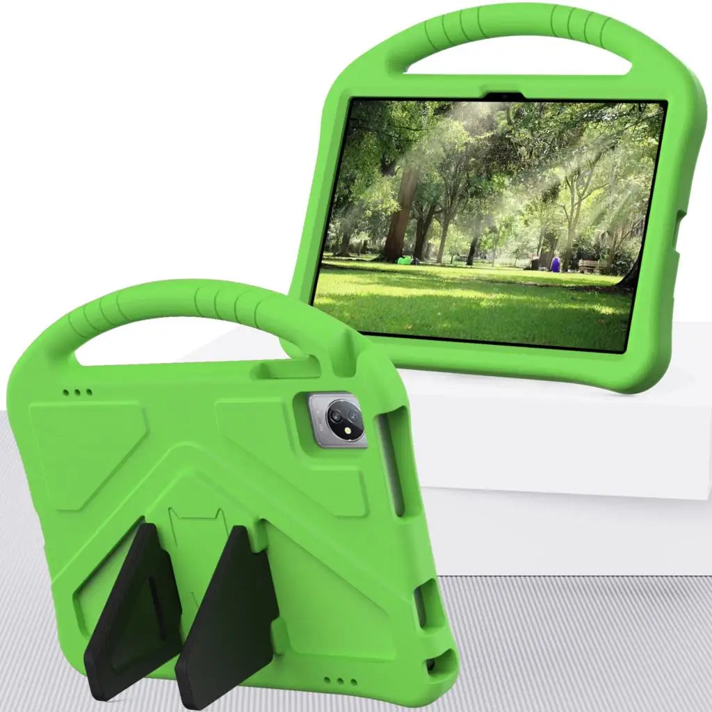 Durable EVA Handle Case for Motorola Moto Tab G70 11.0 inch Tablet PC Kids Safety Shockproof Cover with Rear Kickstand