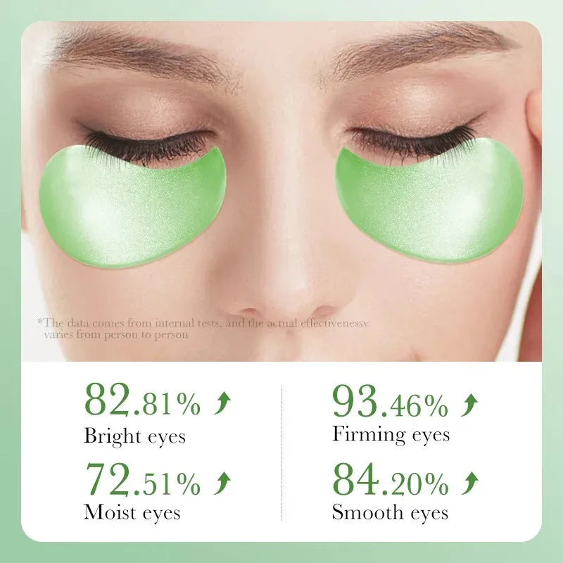 Moisturizing Anti Wrinkle Aloe Vera Collagen Eye Mask Pads 60pcs Anti Dark Circles Eyes Bags Eye Patches Skin Care Products