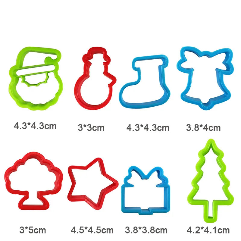 Children DIY Play Dough Plasticine Mold Modeling Clay Accessories Tool Kit Plastic Set Knife Molds Kids Educational Toys