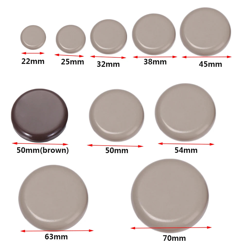 Anti Scratch Furniture Leg Slider Pads 4pcs Set for Easy Moving Heavy Furniture Floor Protectors