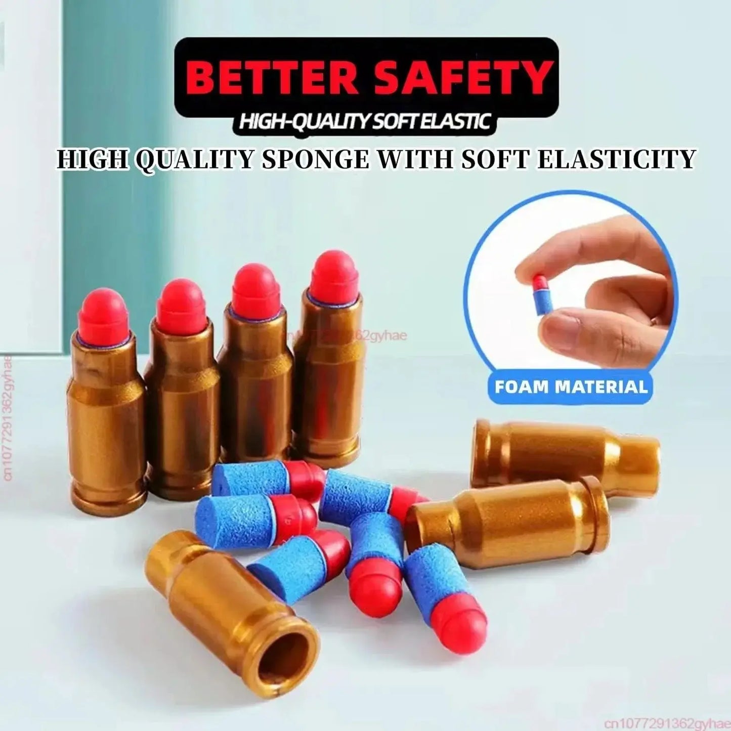 Foam Darts M1911 Glock Pistol Toy Gun Soft Bullet Shell Ejecting Blaster Manual Airsoft Weapon with Silencer For Kids Adults
