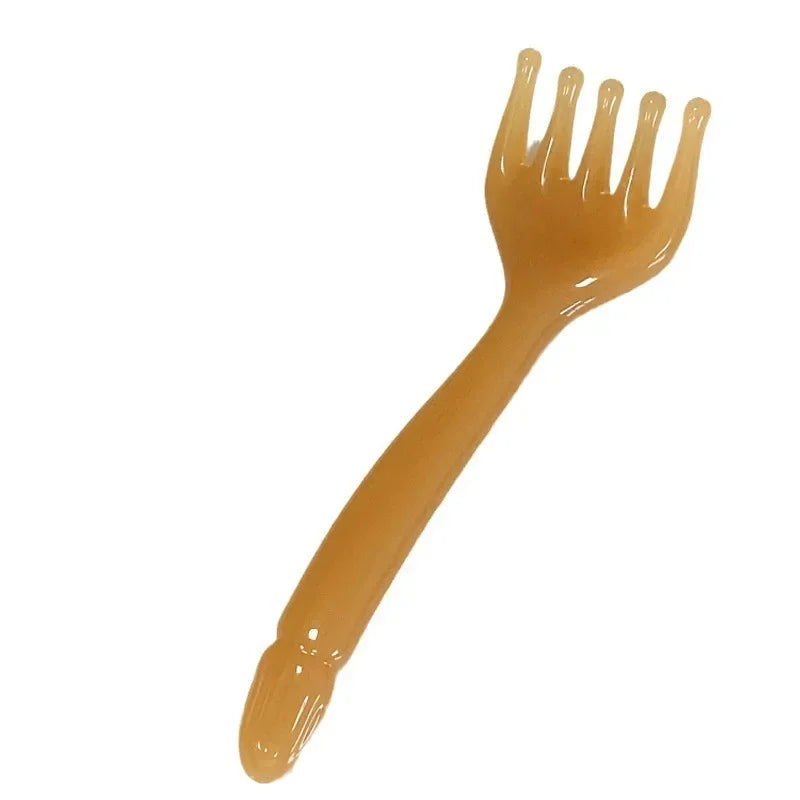 Five-Claw Head Scalp Resin Massager Body Neck Legs Scraping Claw Gua Sha Massage