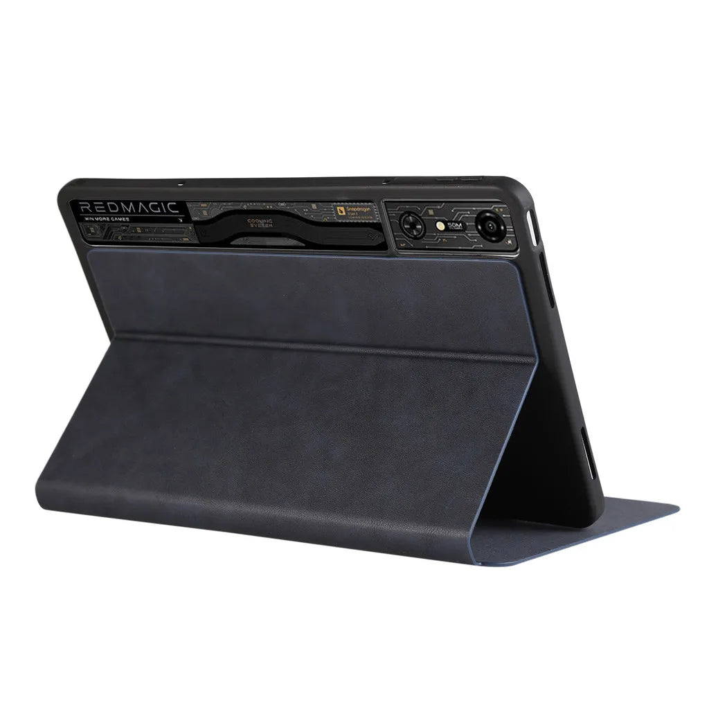 Stylish Leather Stand Case for ZTE nubia RedMagic Gaming Tablet Pro and RedMagic Nova 10.9" Flip Protective Cover
