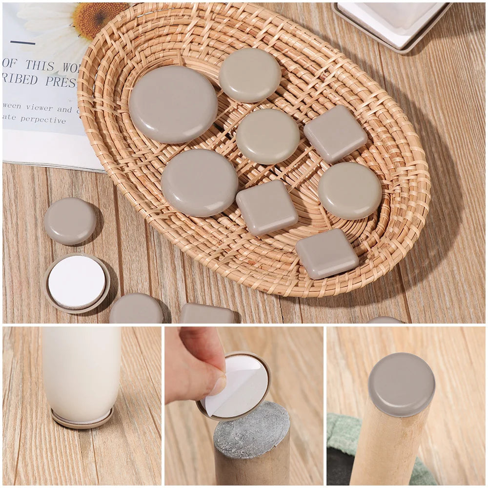 Anti Scratch Furniture Leg Slider Pads 4pcs Set for Easy Moving Heavy Furniture Floor Protectors