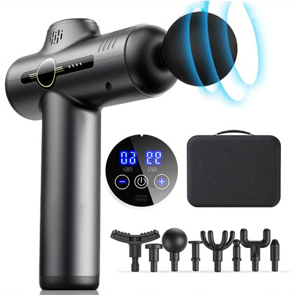 Fully Body Portable Fascia Vibration Massager Deep Muscle Relaxation Fitness Slimming