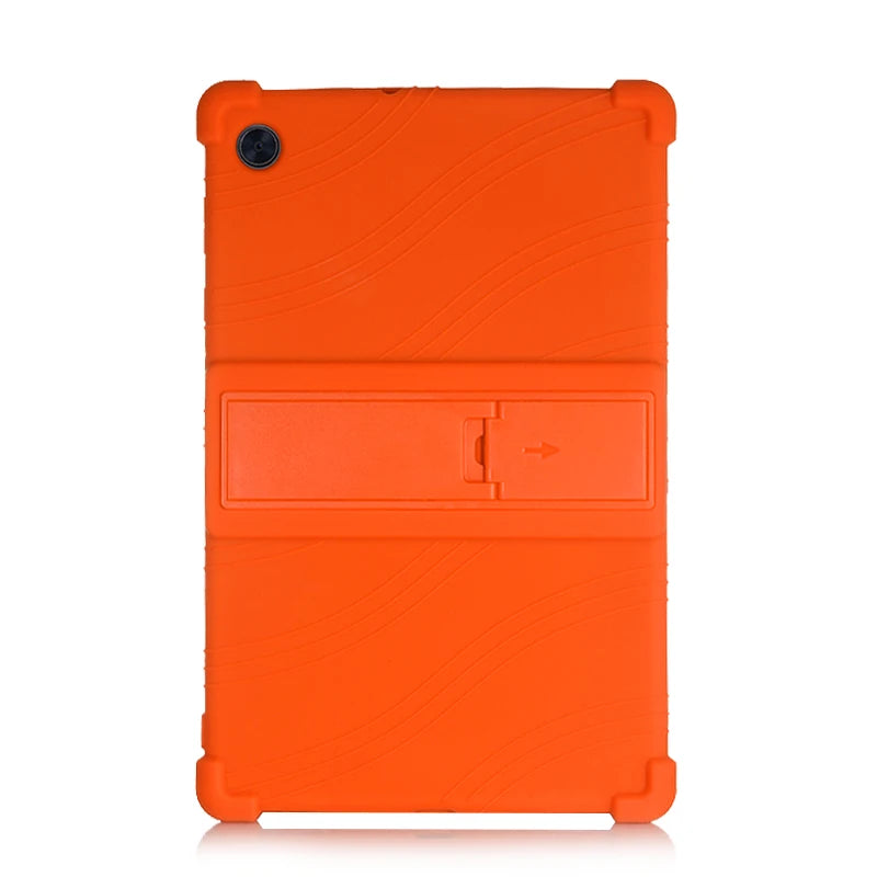 Silicone Shockproof Case with Kickstand for Motorola Moto Tab G70 G62 Tablet Stand Protector Cover