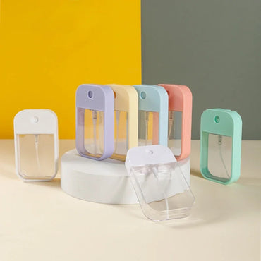 Refillable Travel Size Hand Sanitizer 45ml Spray Bottles Mini Portable Bottle Travel Sub-bottling Cosmetics Press 6 Colors Available