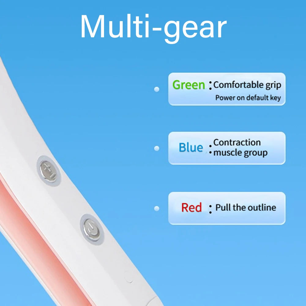 RF Technology Beauty Face Lifting Roller Facial Massager Y Shape Chin Lift Up Home Use Beauty Skin Care Tool