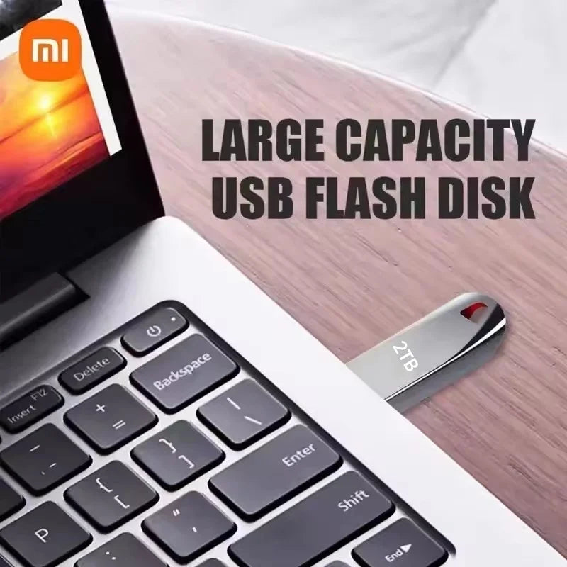 High Speed Waterproof USB 3.0 Metal Flash Drives 2TB 1TB 512GB 256GB 128GB Portable USB Drive Memory Pendrive Flash Disk