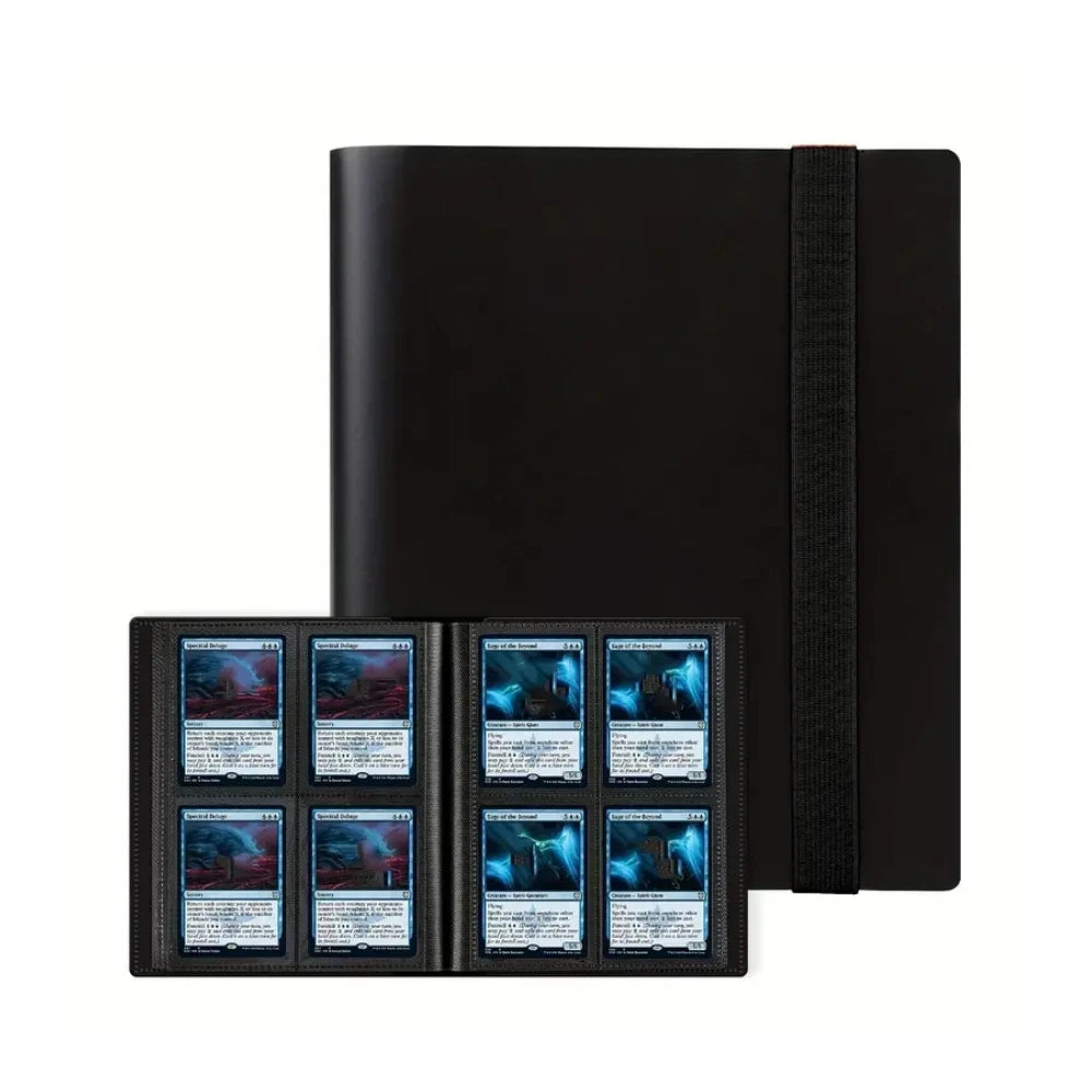 Extra Large 160 Pocket Trading Card Binder Durable PP Material Protective Album for Game, Trading and Collectible Cards