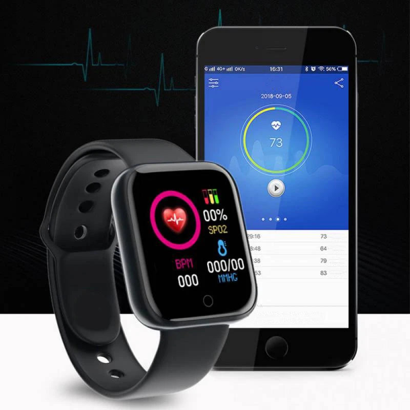 High Quality Multi Functional Smartwatch for Women Men Wristwatch Bluetooth Connected Phone Music Player Fitness Tracker Sport Bracelet Sleep Monitor Digital Watch
