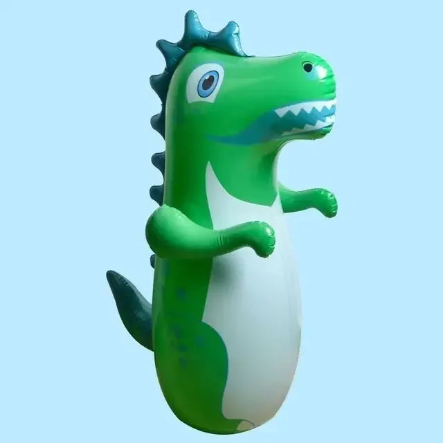 Inflatable Boxing Tumbler Punching Bag for Boys Girls Sport Games Toys Inflatable Dinosaur