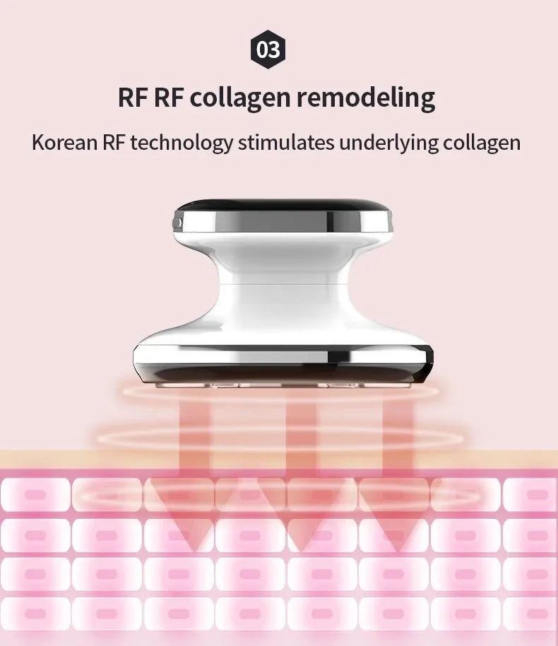 Wireless 4 in 1 RF Technology Cellulite Remover Body Sculpting Slimming Massager Machine Skin Tightening Device for Belly Waist Arm Legs and Butt