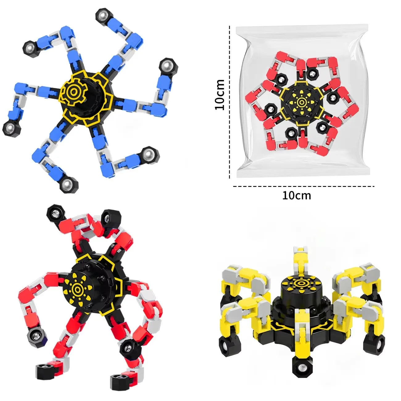 Creative Fidget Gyro Toy for Children Adults Anti Stress Hand Spinner Stress Relief Sensory Toys Gift