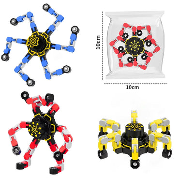 Creative Fidget Gyro Toy for Children Adults Anti Stress Hand Spinner Stress Relief Sensory Toys Gift