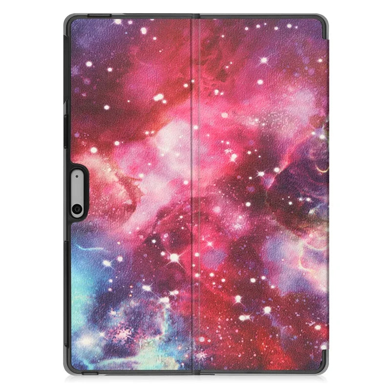 Durable Polycarbonate Plastic Case for Microsoft Surface Pro 11 10 9 Case 13 Inch Flip Stand Hard PC Back Tablet Cover