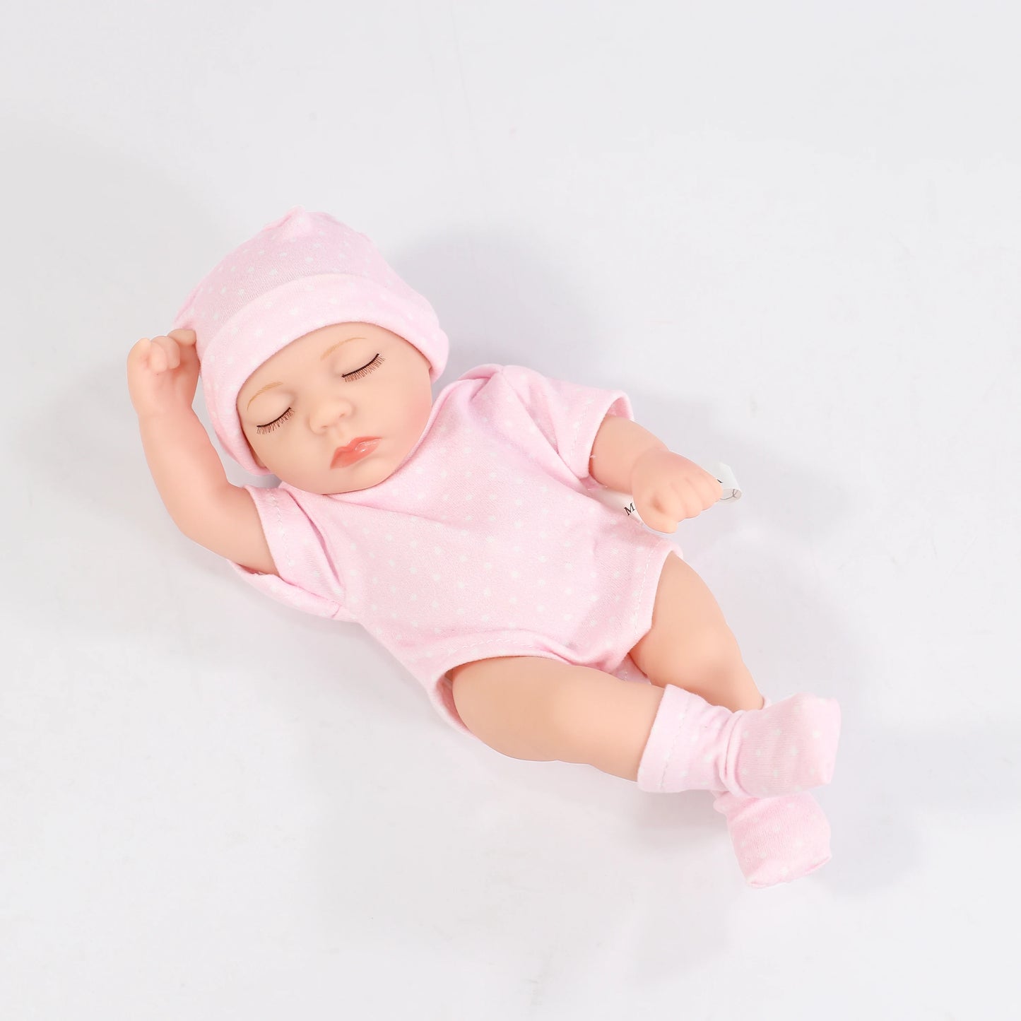 Cute Dress Up Silicone Baby Doll Toys Waterproof Vinyl Bebe Cute Mini Reborn Doll For Girls Birthday Great Gift 20cm