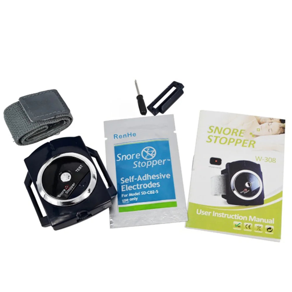 Electronic Professional Auto Anti Snore Wristband New Cessation Cure Solution Sleeping Aid Biosensor