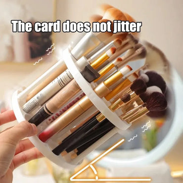 Cosmetics Makeup Brush Storage Rack Desktop Oraganizer Lipstick Makeup Brush Holder Dressing Table Sorting Storage Box