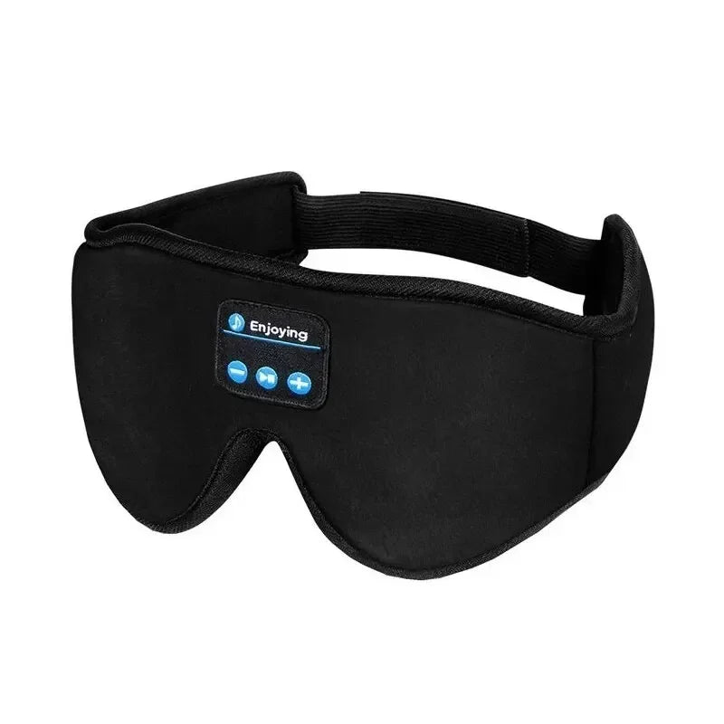 Bluetooth 3D Sleeping Aid Eye Mask with Built-in HD Speakers Play Music Podcasts and Soothing Sounds