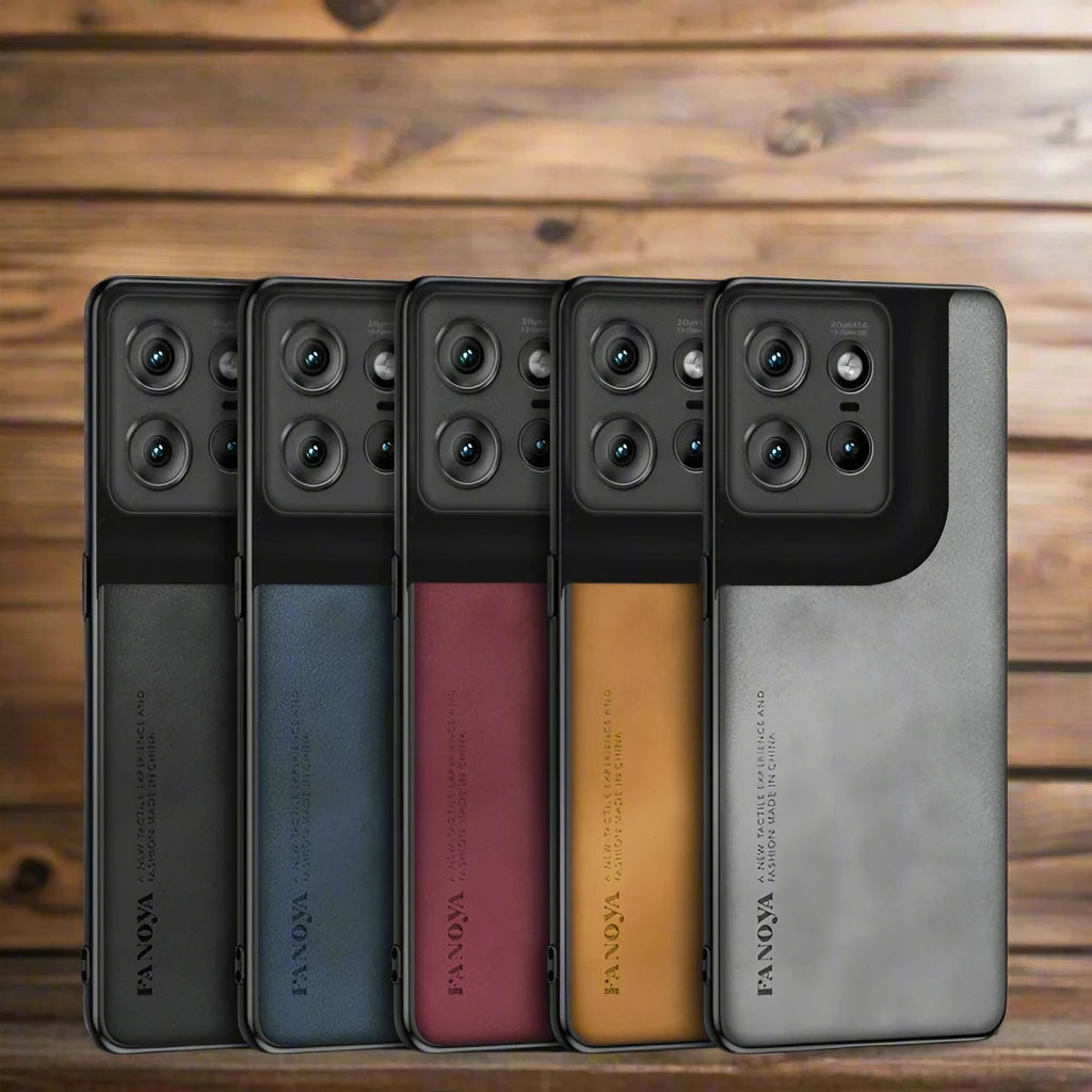 Elegant Leather Phone Case for Lenovo Moto ThinkPhone 25 Protective Shockproof Cover