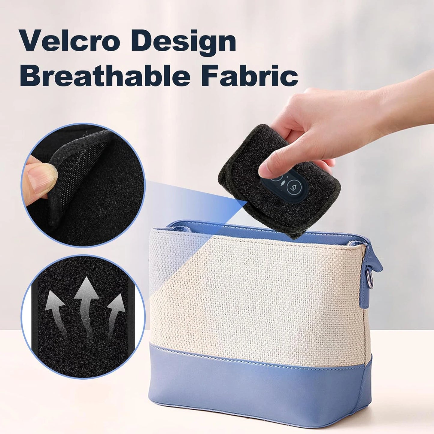 Rheumatism Tendonitis Relief Electric Heated Vibrating Wrist Support Brace Strap Multi Level Temperature Control Wrist Warmer Injury Relief