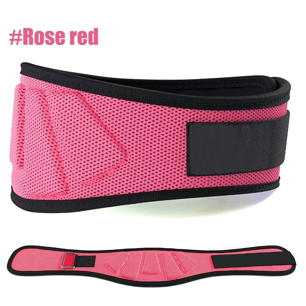 Weight Lifting Waist Back Belts for Sports Fitness Gym Workout Lumbar Back Support, Powerlifting, Strength Training, Squat, Weightlifting