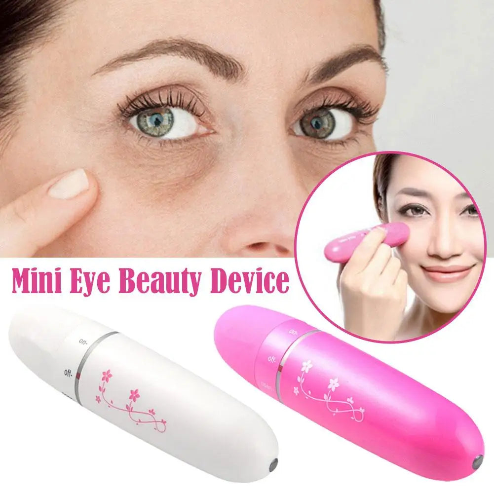 Anti-Ageing Electric Mini Eye Massager Facial Vibration Wrinkle Dark Spots Removal Massager Personal Eye Car Device