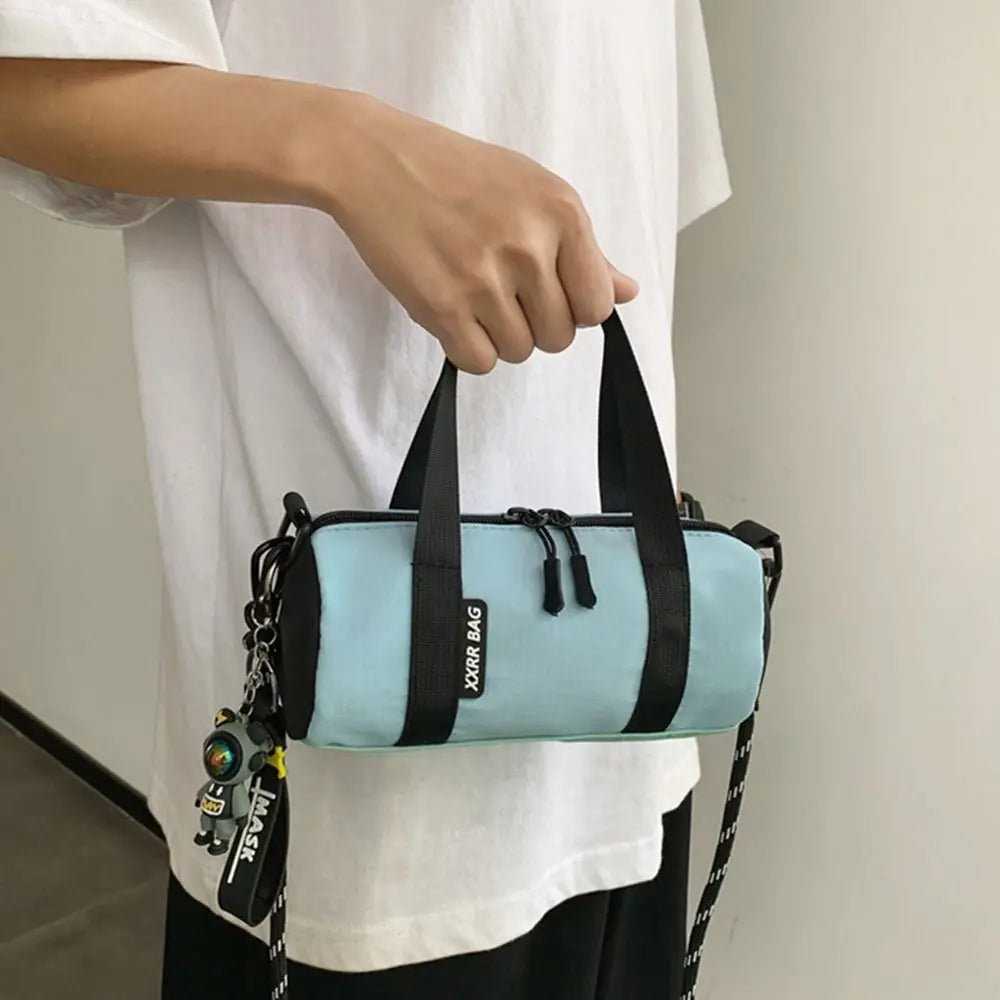 Multicolor Modern Nylon Pillow Style Messenger Bag for Women Ladies Men Unisex Convenient Leisure Commuting Crossbody Shoulder Bag