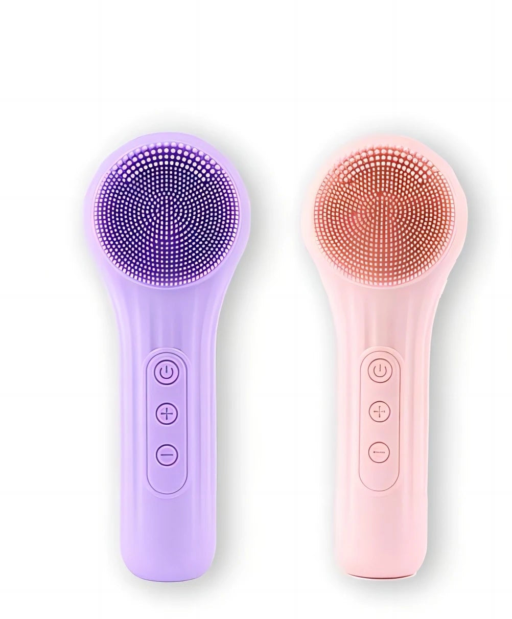 Deep Clean Sonic Waterproof Electric Facial Cleansing Scrubber Brush Rechargeable Exfoliating Vibration Pore Skin Care Tool