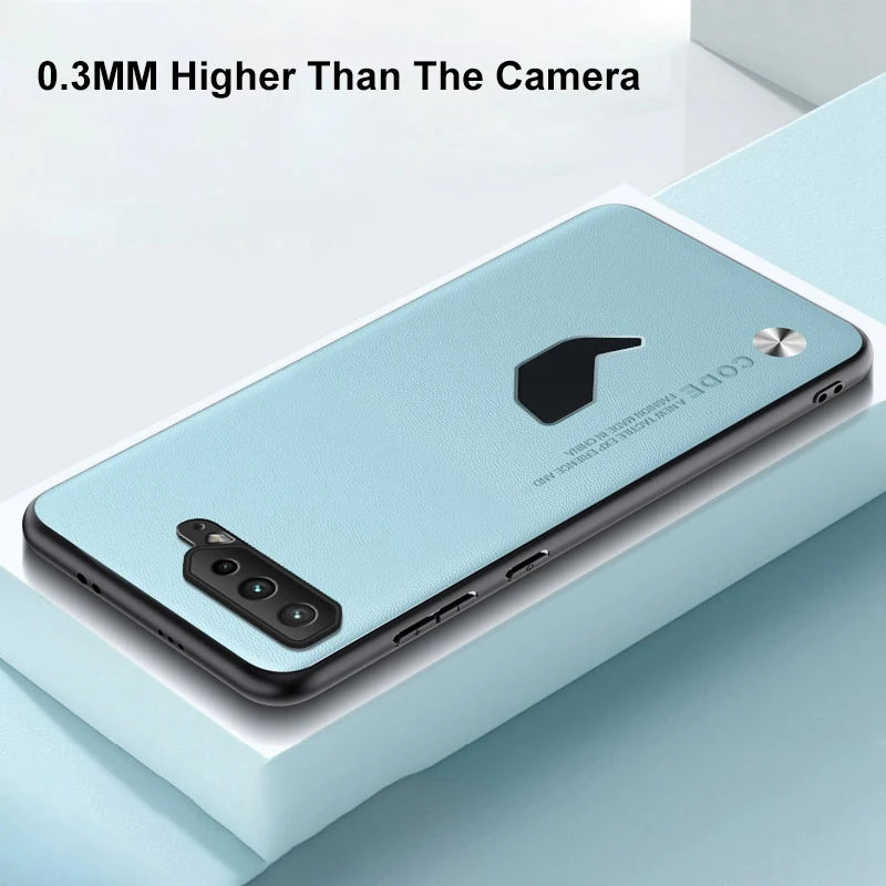 Elegant Leather Phone Case for Asus ROG Phone 7 6 6D 5S 5 3 Protective Back Cover