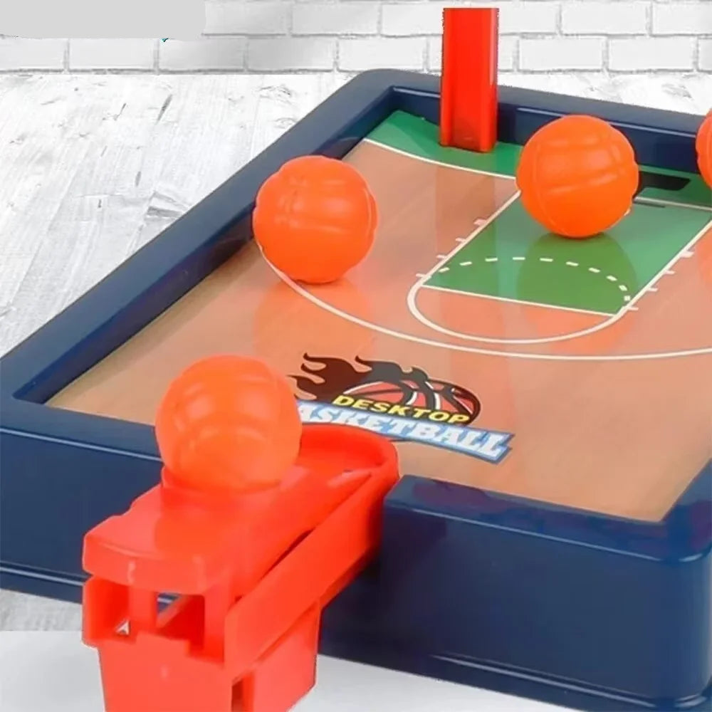 Desktop Mini Basketball Shooting Game Portable Travel Office Suitable for Indoor or Outdoor Use Fun Toys