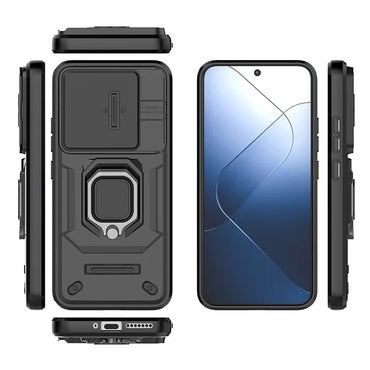 Durable Shockproof Phone Case for OnePlus 12 12R 11 11R ACE 2 3 Nord CE3 Lite Camera Protection Ring Holder Back Cover