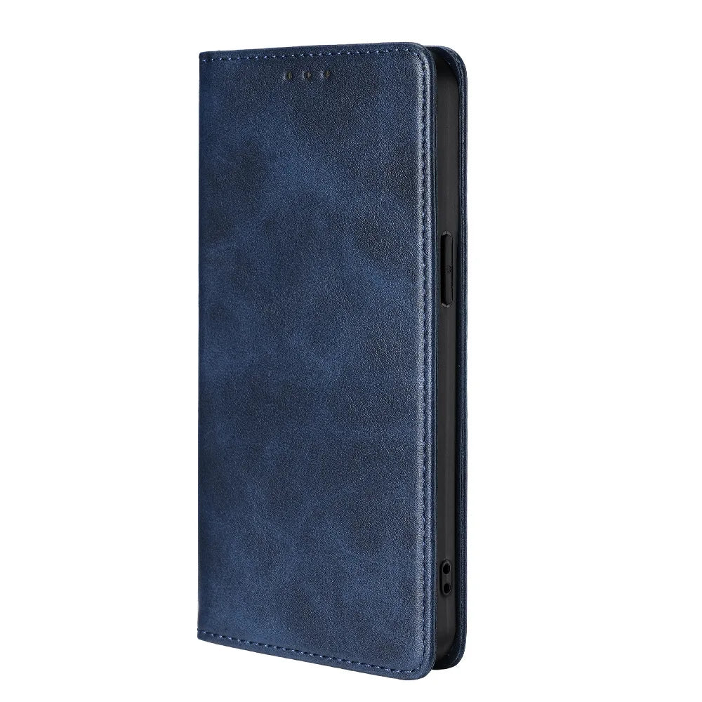 Deluxe Leather Wallet Phone Case for Huawei Pura 70 Ultra P60 P50E P50 P40 Pro Plus P30 Lite Multiple Card Slots Stand Function Protective Cover