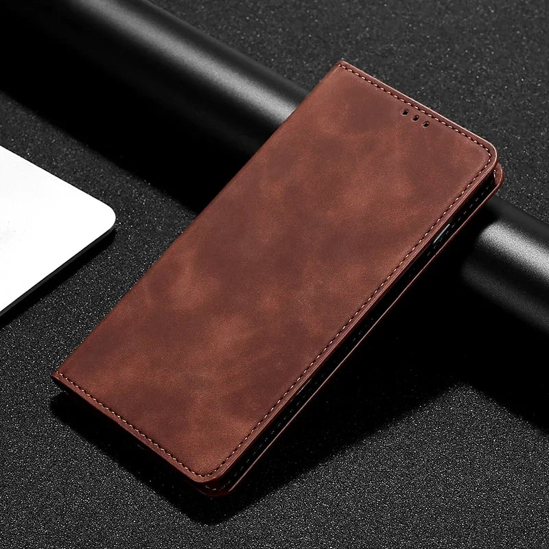 Luxury Flip Wallet Leather Phone Case for Nokia X100 Plus X30 X20 X10, 3.2 3.4 4.2 5 5.1 X5 5.3 5.4 6 X6 6.1 6.2 6.3 7 7.1 7.2 8 8.1 Magnetic Protective Stand Cover