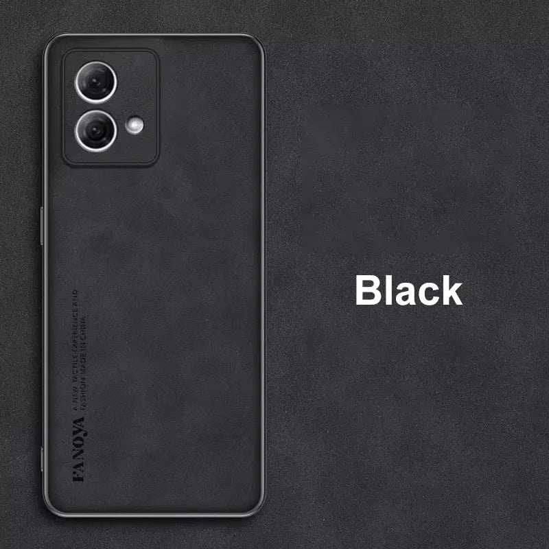 Luxury Sheepskin Leather Case for Motorola Moto G84 G54 G34 G24 G14 G22 5g Protective Back Cover