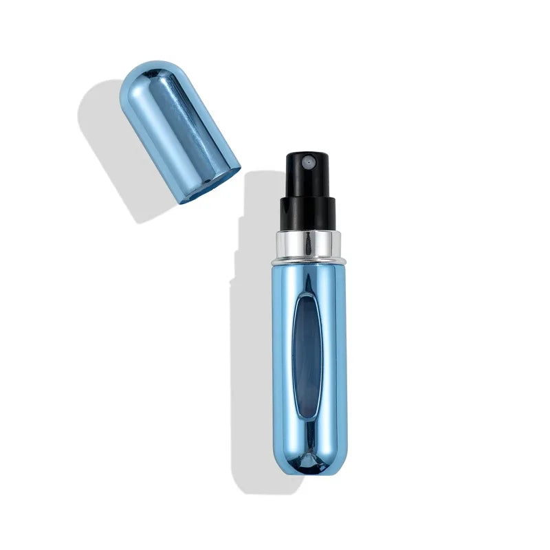 Portable Mini Refillable 5ml Perfume Bottle Spray Scent Pump Cosmetic Containers Atomizer for Travel Tool