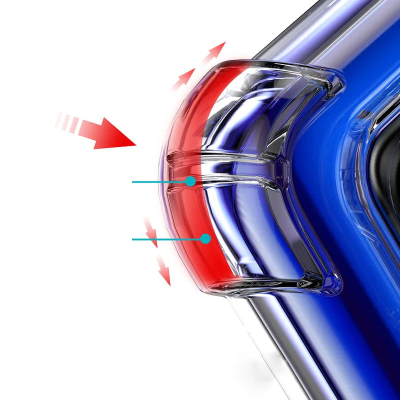 Durable Clear Soft Silicone Phone Case for ZTE Nubia Red Magic 10 Pro 9S 9 Pro Shockproof Protective Cover