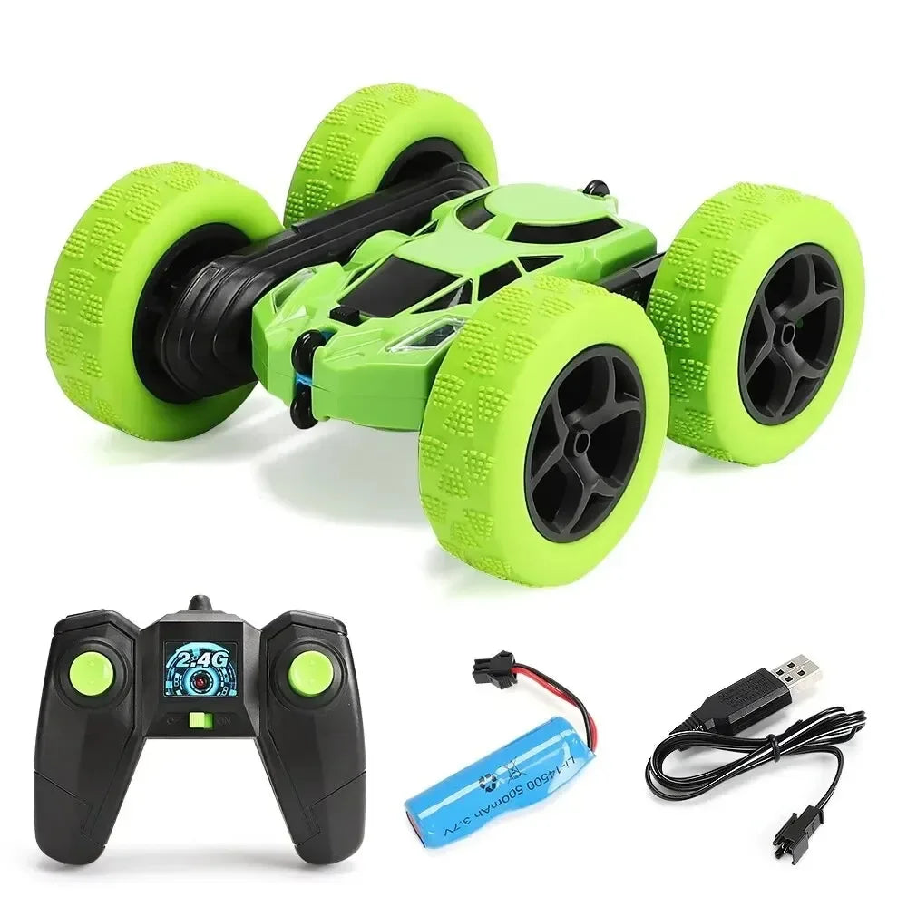 RC Stunt Double Sided Flip Cars 2.4G Remote Control 360 Degree Rotation Off Road Drift RC Car Toys For Kids Adults