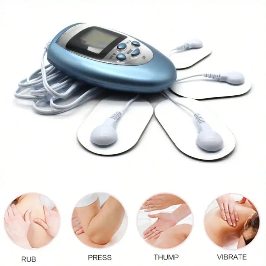 Low Frequency Electric Pulse Nerve Muscle Stimulator Massager TENS EMS Electronic Massage Device