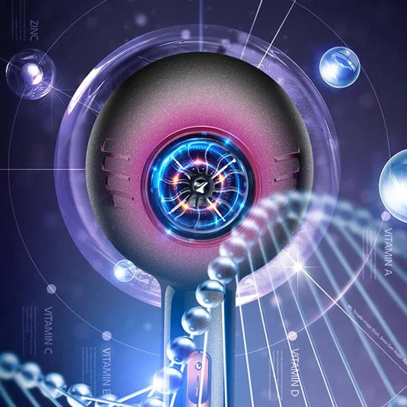 Professional Full Hairdressing Salon Barber Tools Set Hair Dryer Flat Iron Curler Combs Brushes Clips 1200W/2200W Gear Strong Power Blow Dryer Barber Salon Tools