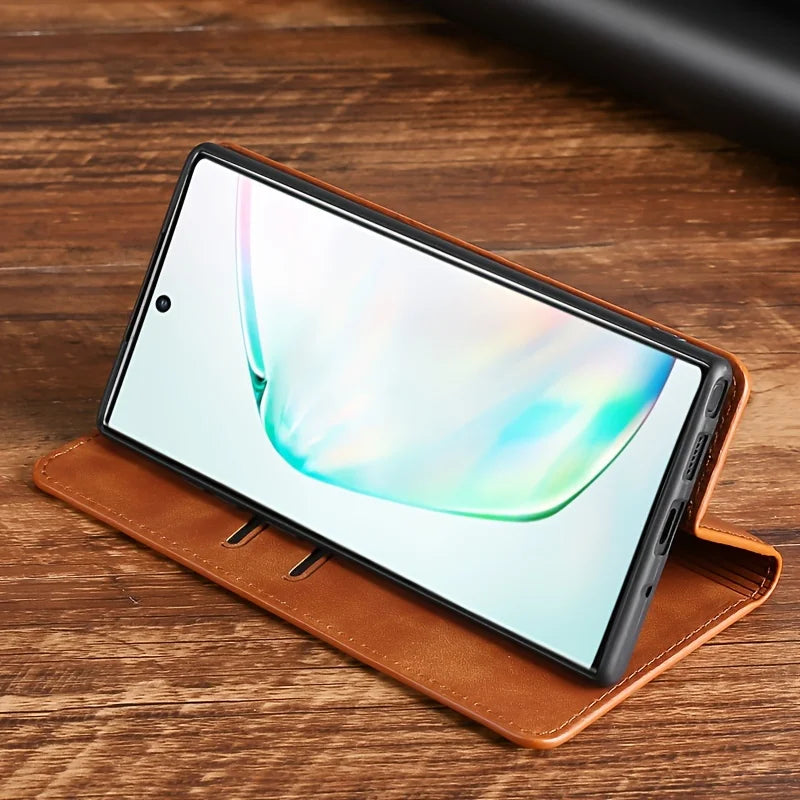 Luxury Flip Wallet Leather Phone Case for Nokia X100 Plus X30 X20 X10, 3.2 3.4 4.2 5 5.1 X5 5.3 5.4 6 X6 6.1 6.2 6.3 7 7.1 7.2 8 8.1 Magnetic Protective Stand Cover